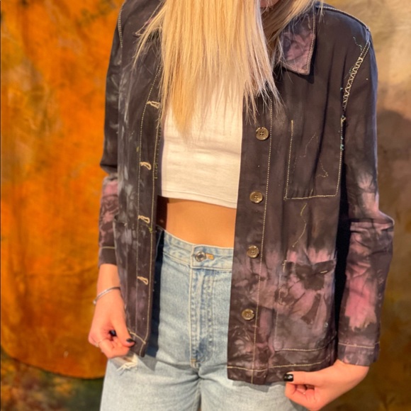 Hand Painted St. Mary Jacket - Picture 9 of 9